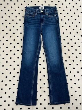 PAIGE High Rise Manhattan Bootcut Jeans
Size 26